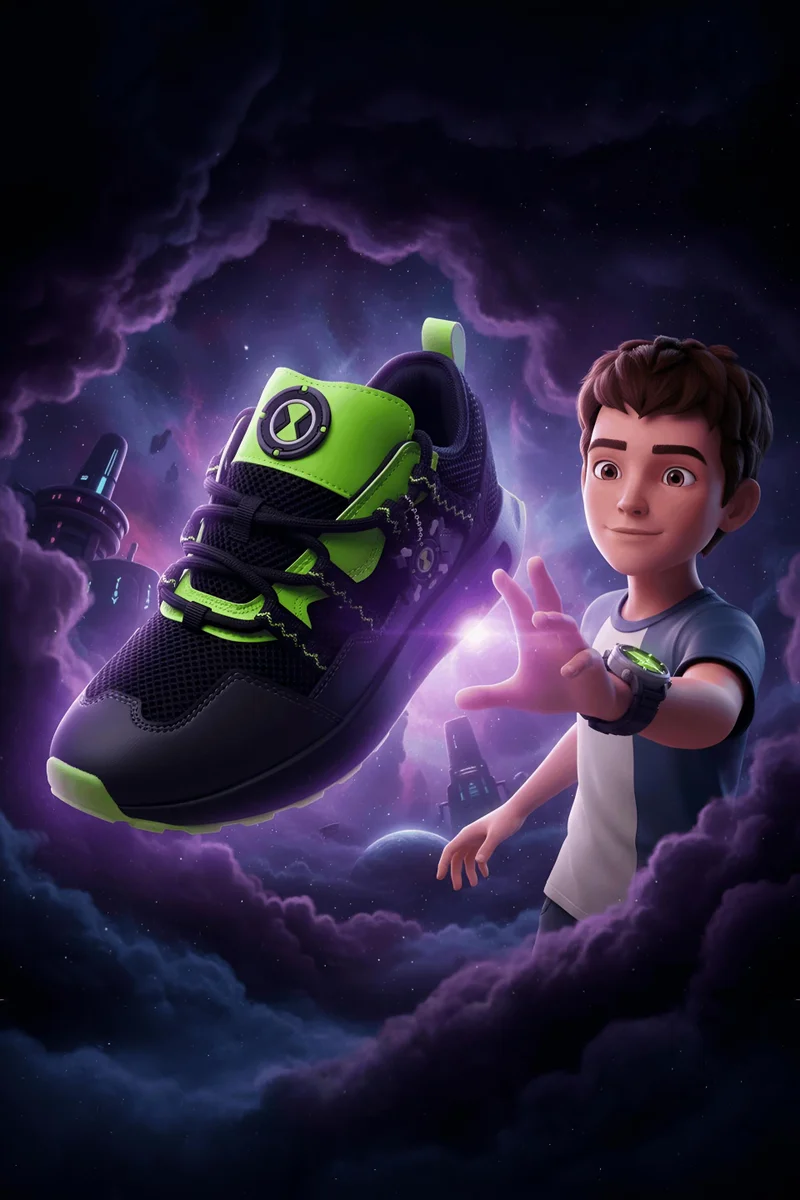 Bacca Bucci Neon Circuit BEN 10 Sneakers for Men | Best Price UAE